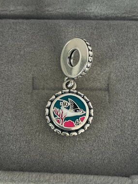 Pandora Florida Exclusive Charm Beach Dangle Charm Travel Pendant